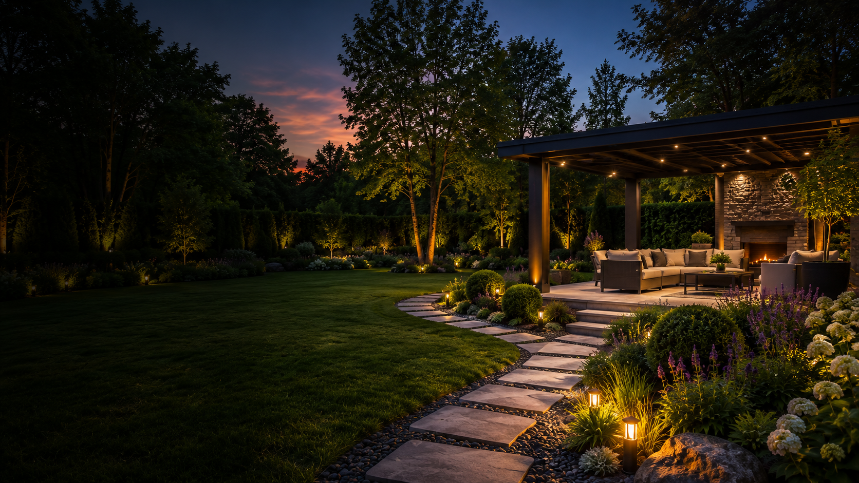 Professional landscaping services